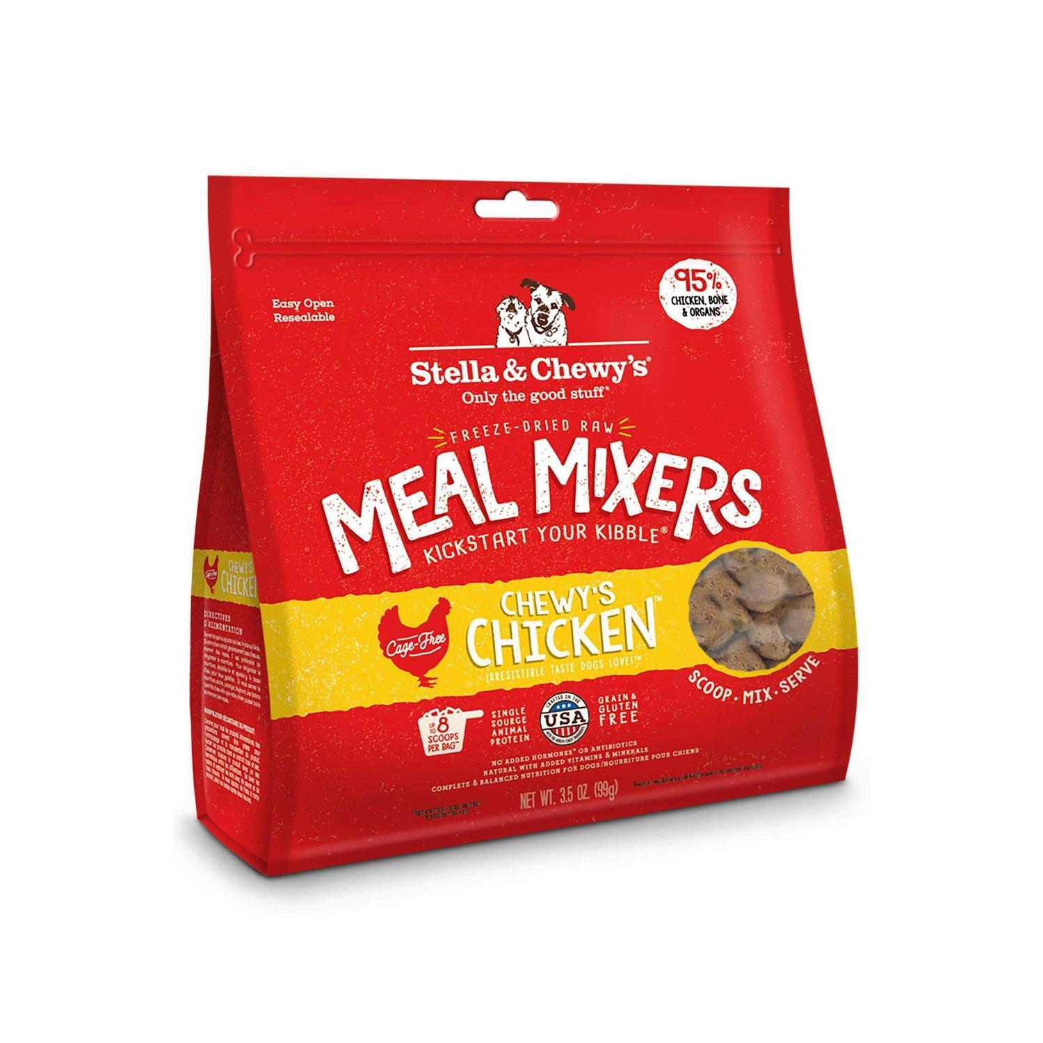 Stella & Chewy's Freeze Dried Chicken Meal Mixers Dog Food - Pet Supplies online store