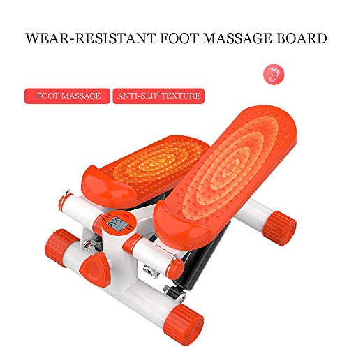 Steppers for Exercise, Fitness Stepper with Ropes Exercise and Wireless Training Computer, Up-Down Stepper for Beginners and Advanced Users, Home Gym Equipment