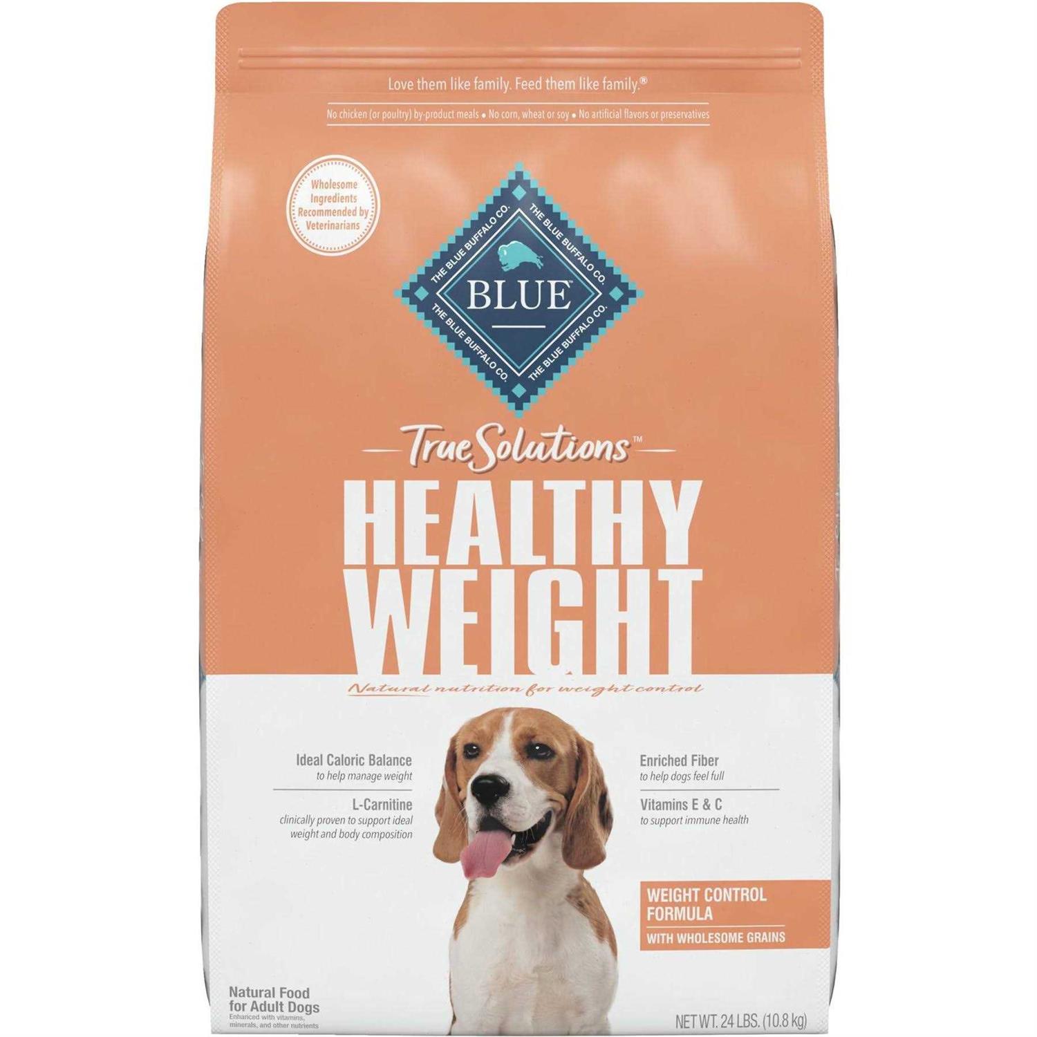 Blue Buffalo True Solutions Fit Healthy Weight Control Chicken Adult Dry Dog Food - Pet Supplies online store