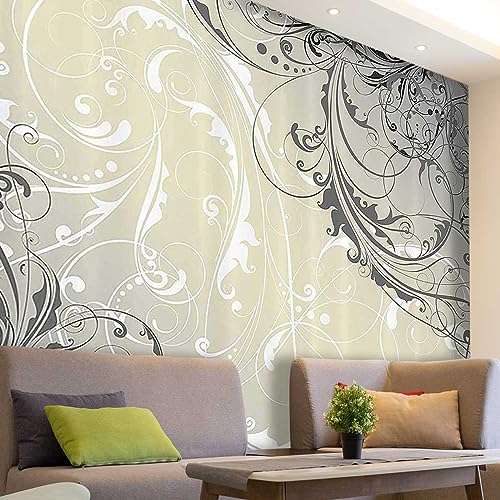 Cubicle Wallpaper Tropical Customize Headboard Sticker Room Decor Modern Design (W) 98.4Inch X(H) 91Inch