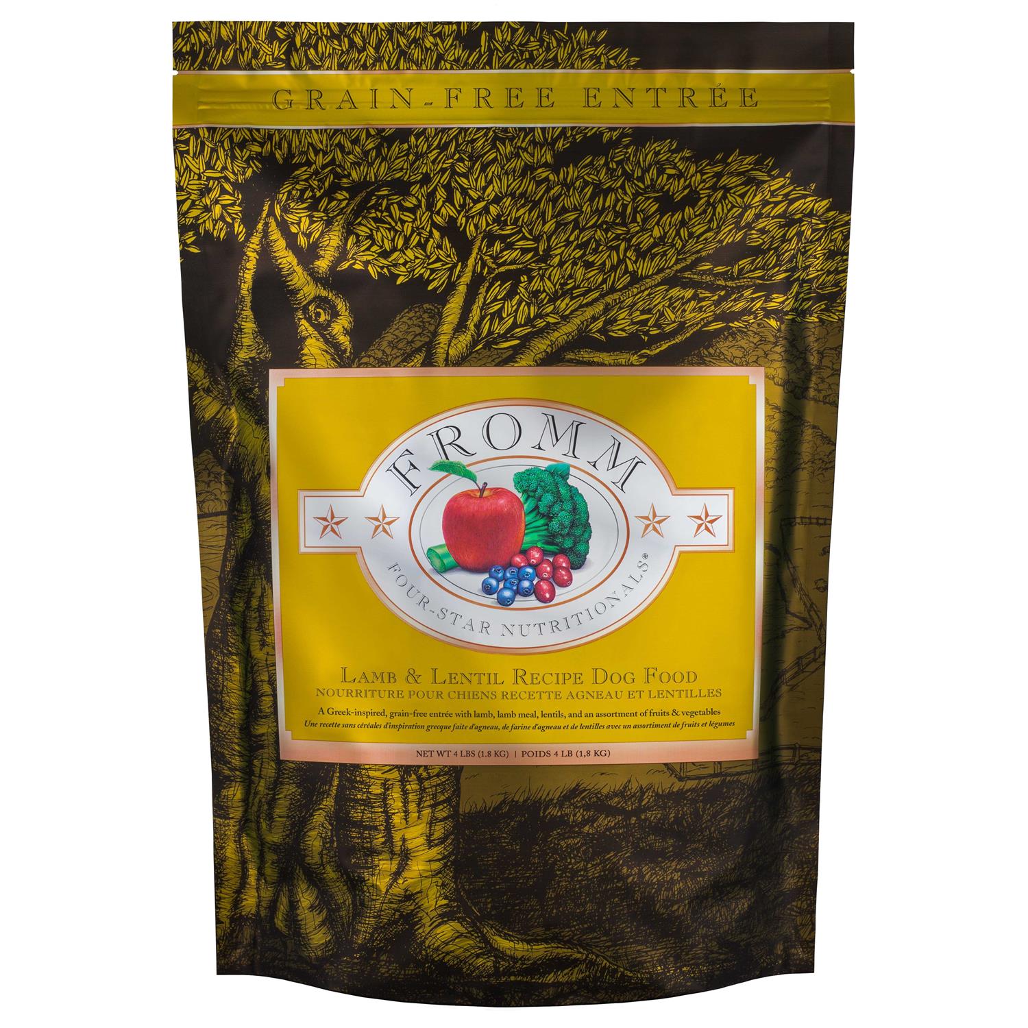Fromm Four Star Lamb & Lentil Dog Food - Pet Supplies online store