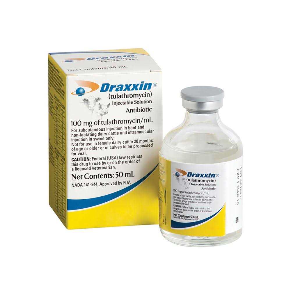 Draxxin - 50 mL, 100 250 500 ml | PetSmart - Pet Supplies online store