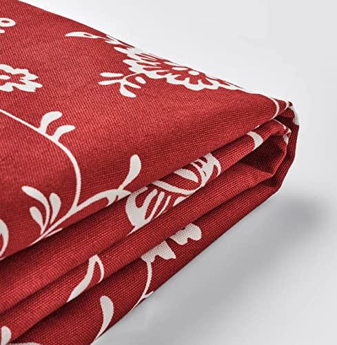 Original Ektorp Cover (Sofa with Chaise, Virestad red/White)