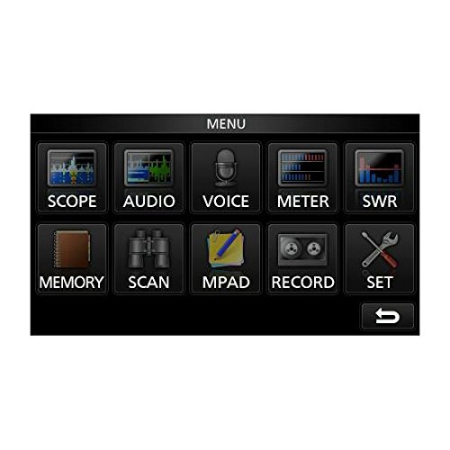 ICOM 7300 02 Direct Sampling Shortwave Radio Black