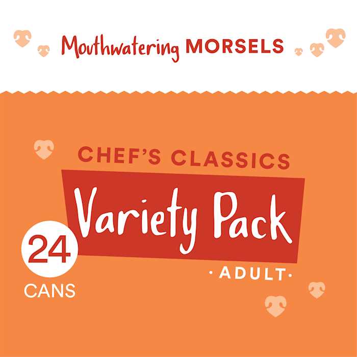 WholeHearted All Life Stages Grain-Free Chef's Classics Morsels in Gravy Wet Cat Food Variety Pack - Pet Supplies online store