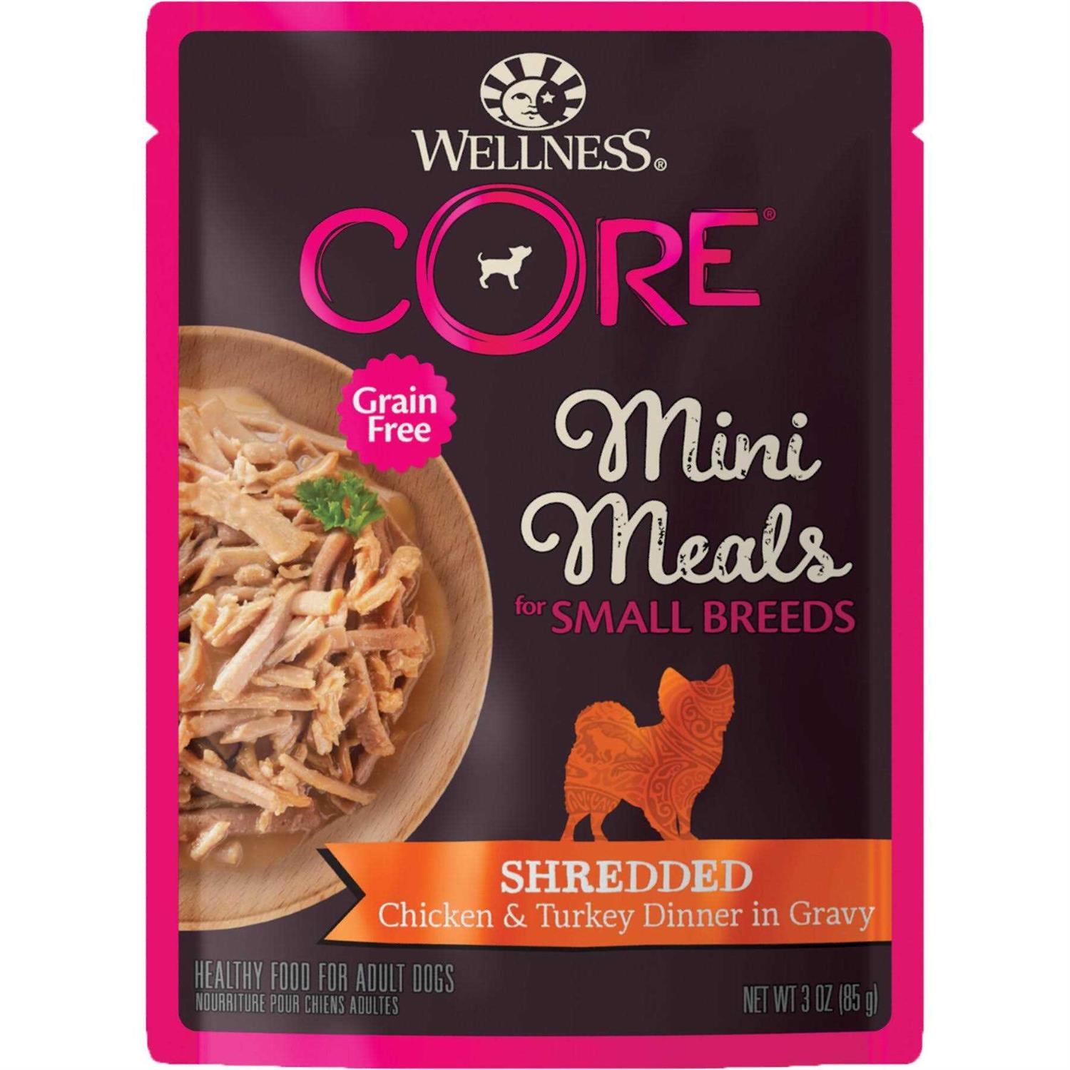 Wellness Core Natural Grain Free Small Breed Mini Meals Wet Dog Food - Pet Supplies online store