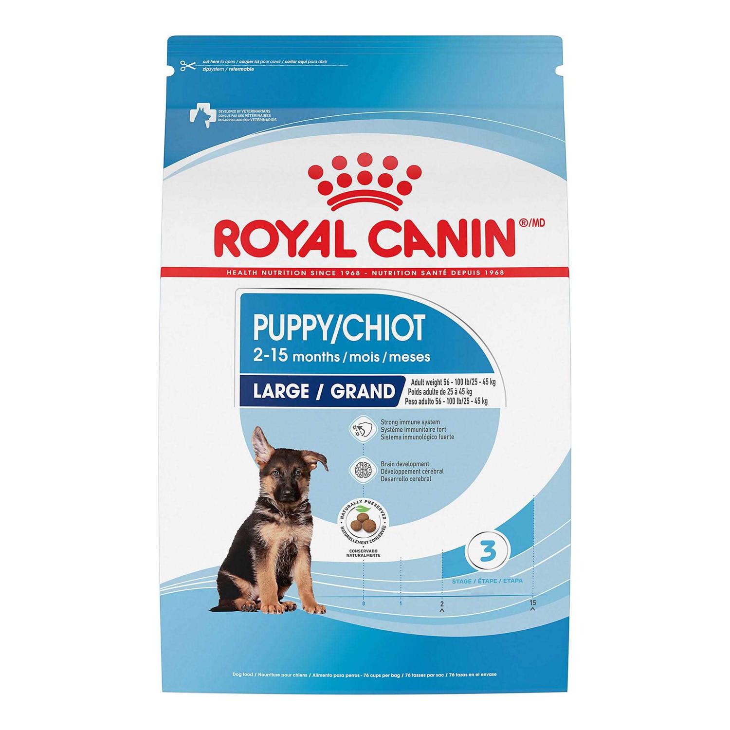 Royal Canin Size Health Nutrition Large Breed Puppy Dry Dog Food - Pet Supplies online store
