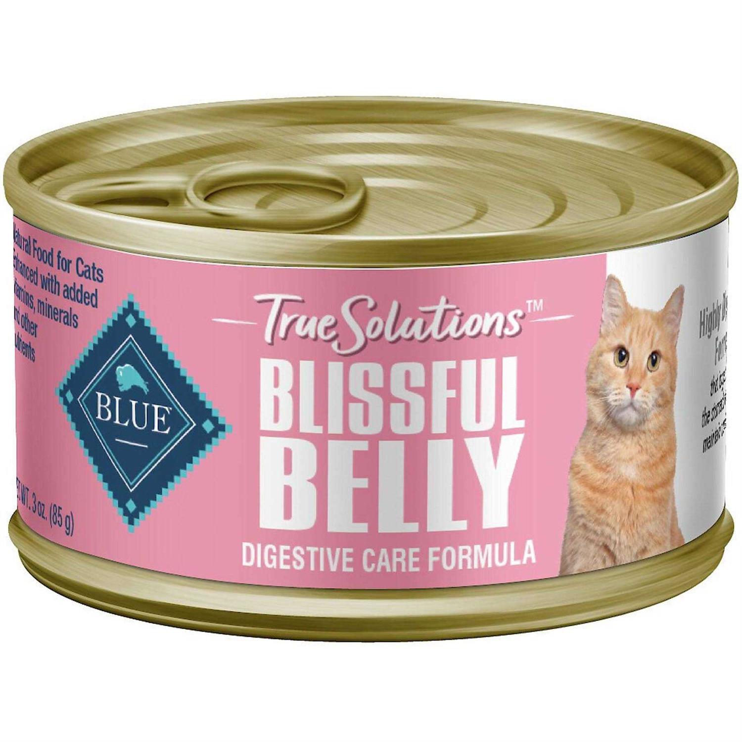Blue Buffalo True Solutions Blissful Belly Natural Digestive Care Adult Wet Cat Food - Pet Supplies online store