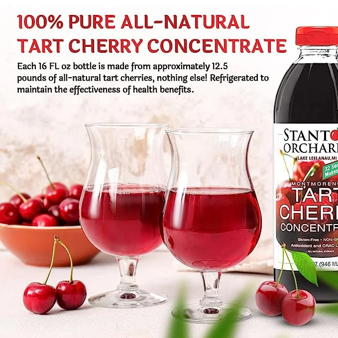 Stanton Orchards - Tart Cherry Montmorency Concentrate Juice (12 Pack) 16 FL Oz