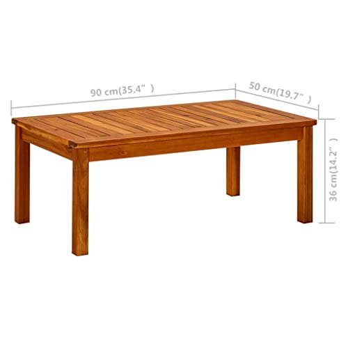 Patio Coffee Table 35.4
