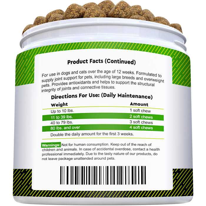 StrellaLab Glucosamine Chews, for Dogs and Cats - Pet Supplies online store