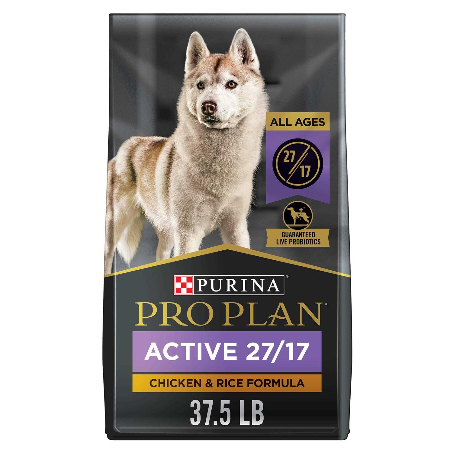 Purina Pro Plan Active High Protein Dog Food Sport 27/17 Chicken & Rice Formula - Pet Supplies online store