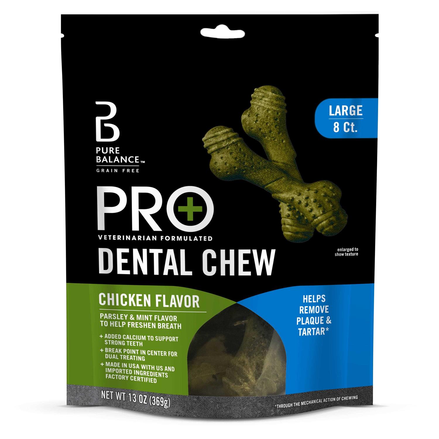Pure Balance Pro+ Dental Chews for Dogs - Pet Supplies online store