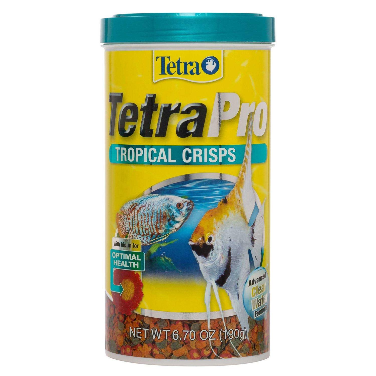 Tetra TetraPro Tropical Crisps Fish Food - Pet Supplies online store