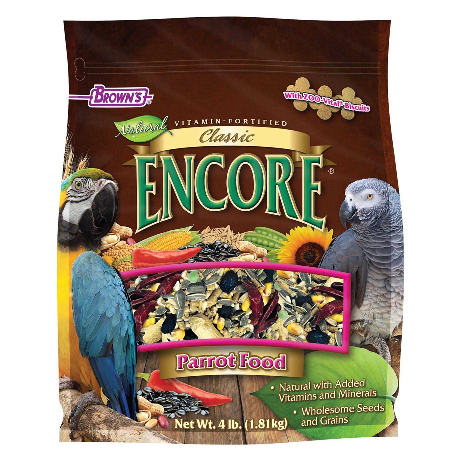 Brown's Classic Encore Parrot Food - Pet Supplies online store