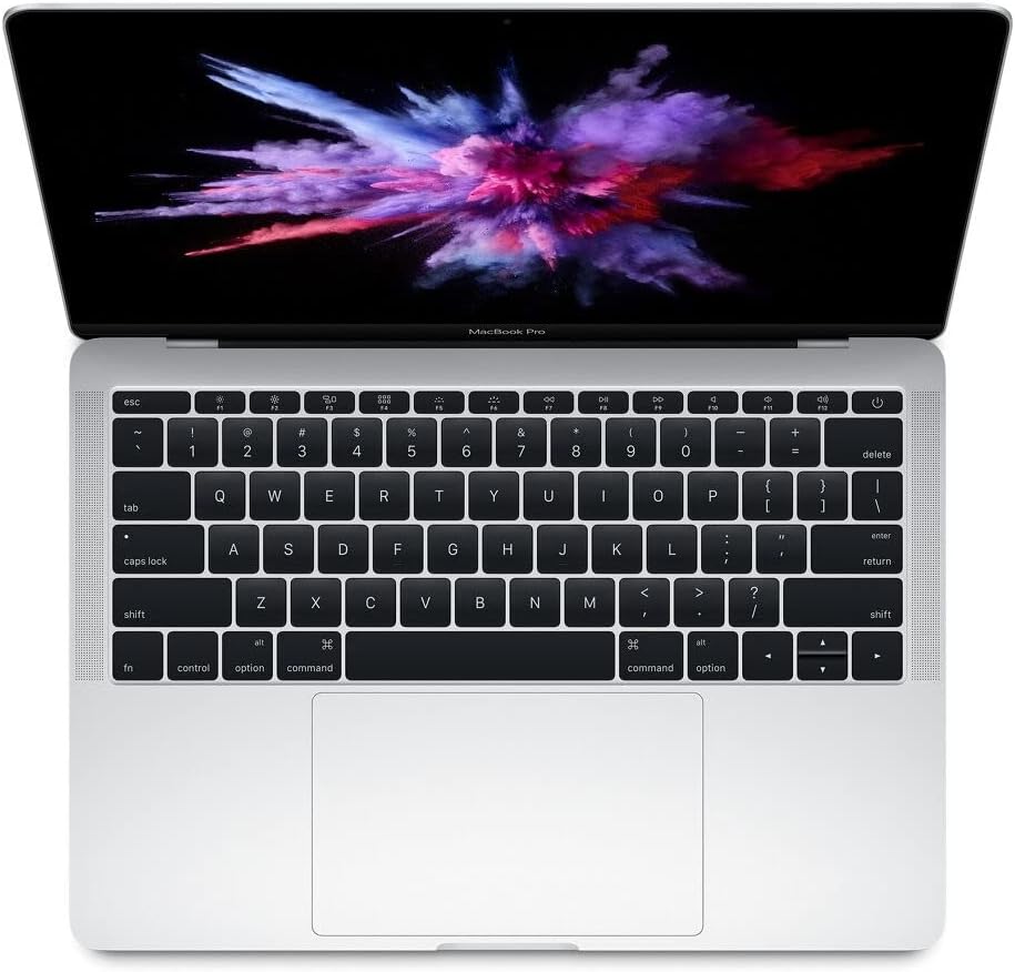 2016 Apple MacBook Pro with 2.0GHz Intel Core i5 (13-inch, 8GB RAM, 512GB SSD) Silver (Renewed)