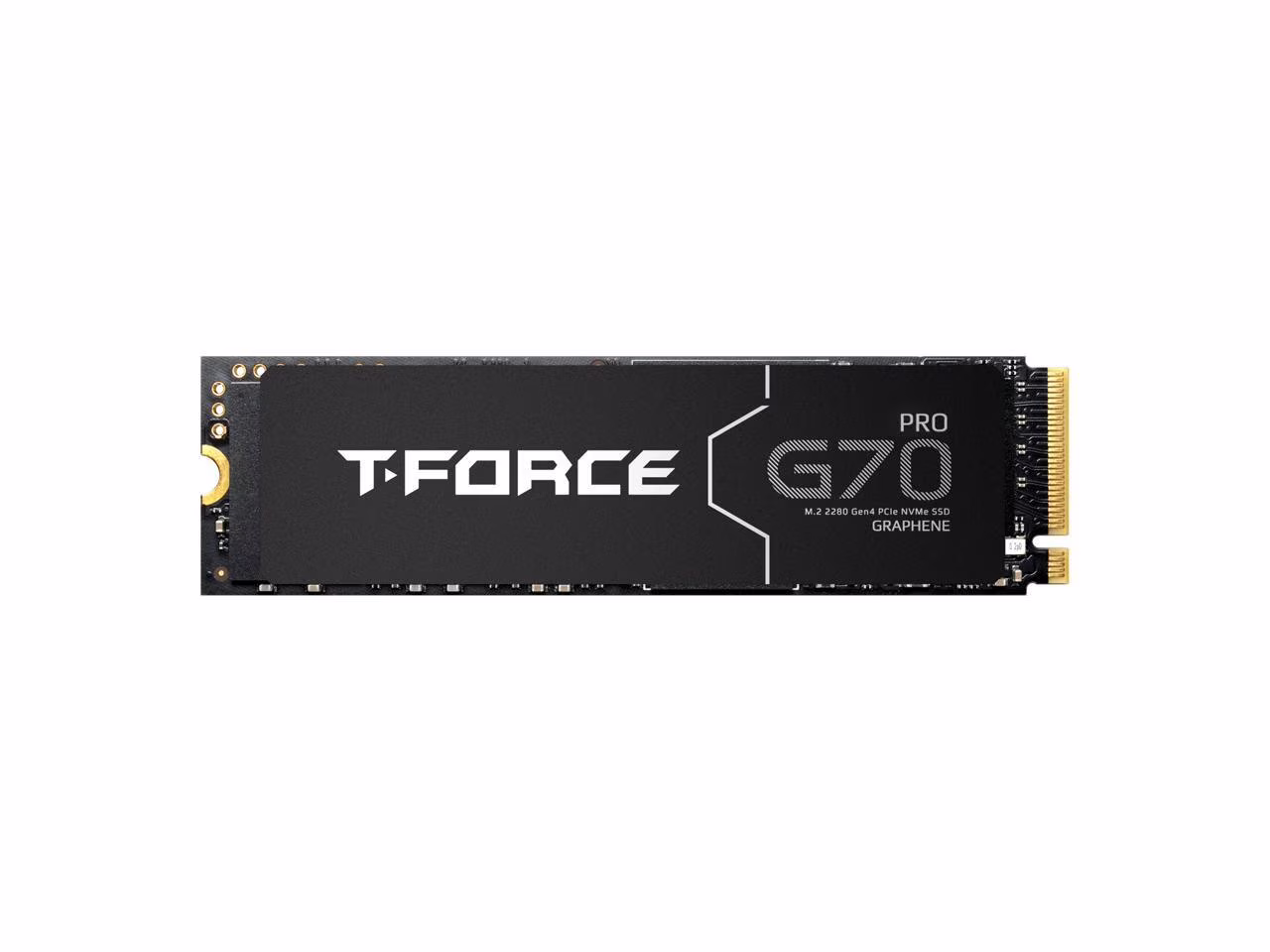 Team Group T-FORCE G70 PRO Graphene M.2 2280 2TB PCIe 4.0 x4 with NVMe 1.4 TLC Internal Solid State Drive (SSD) TM8FFH002T0C129