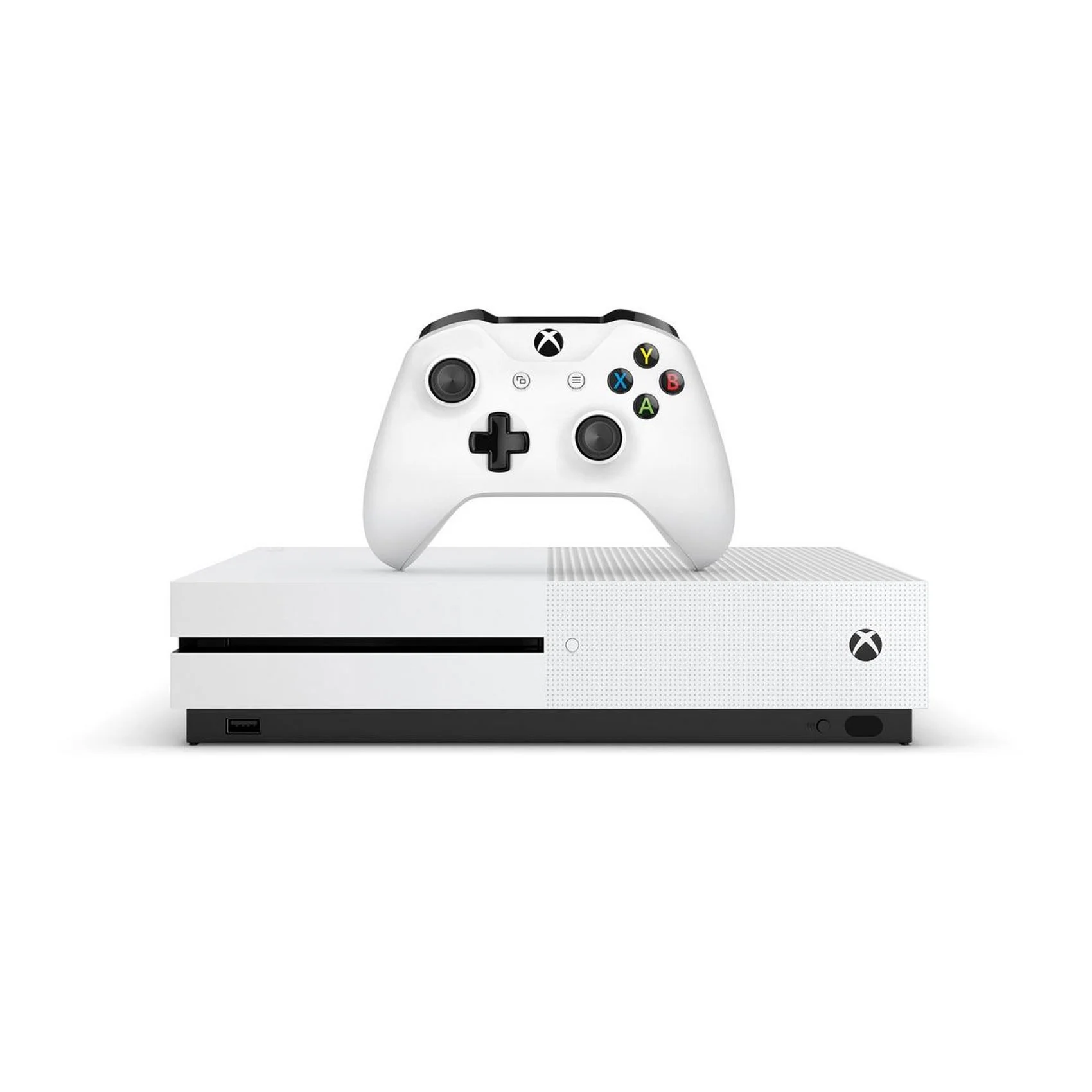 Pre-Owned Microsoft Xbox One S 1TB, 4K Ultra HD White with BOLT AXTION Cleaning Kit HDMI ( )