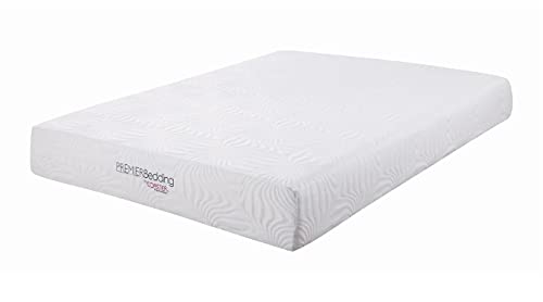 Key Memory Foam Mattress White, Eastern King