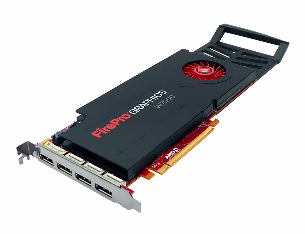 Firepro W7000 Dell AMD 4GB GDDR5 Displayport 1.2 PCI-E 3.0 X16 Video Card CHF4P PCI-EXPRESS Video Cards