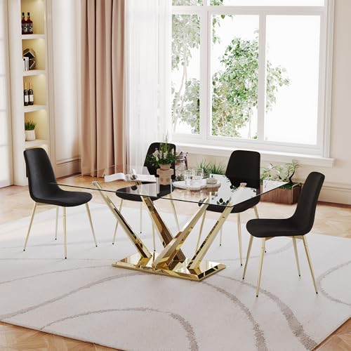 Luxury Glass Dining Table for 4-6, 63