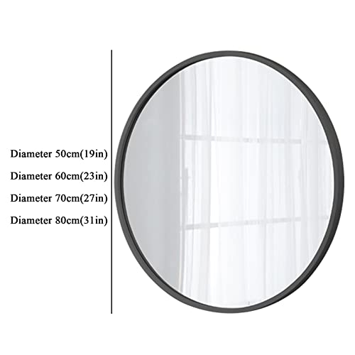 Antique Wood Frame Mirror,Minimalist Silhouette,Wall Mount Makeup Mirror,Clear Imaging,Bathroom Mirror,Foyer,Hallway,entryway,Garden,Dressing Table Wooden Mirror