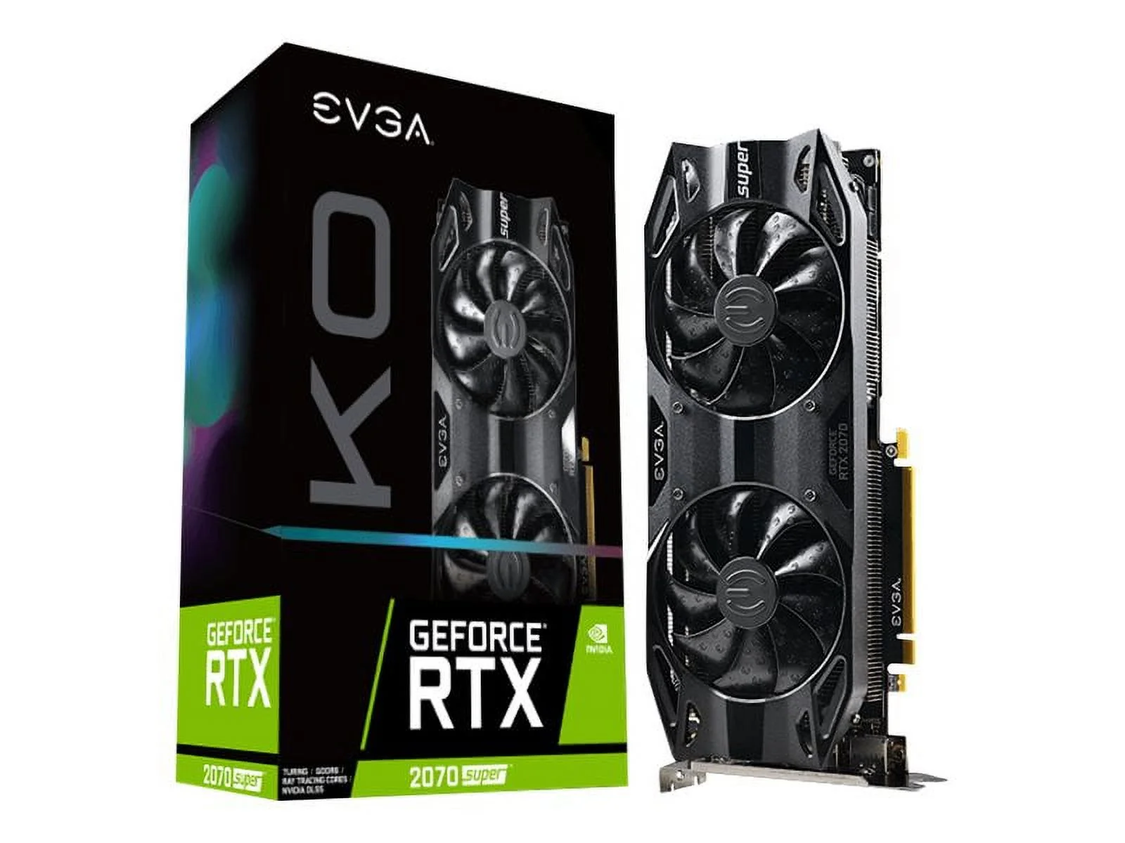 EVGA GeForce RTX 2070 Super KO 8GB GDDR6 Dual Fan Gaming Graphics Card