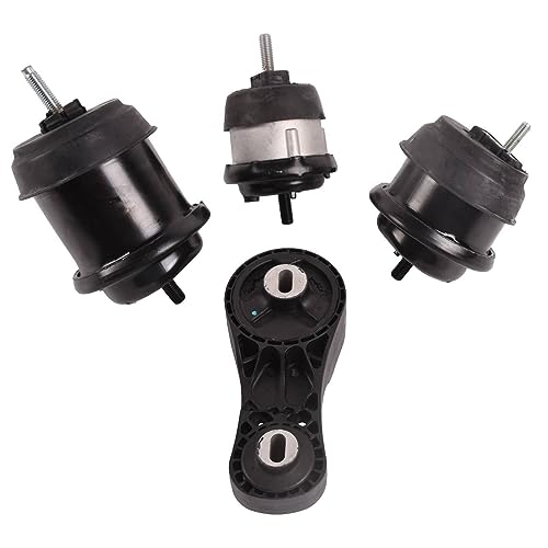 TOPAZ 3Pcs Engine Motor Mount Replacement for 2007-2019 Chevy Traverse 3.6L Buick Enclave GMC Acadia Saturn Outlook Compatible with A5548HY A5549HY A5458HY (Automatic Transmission)
