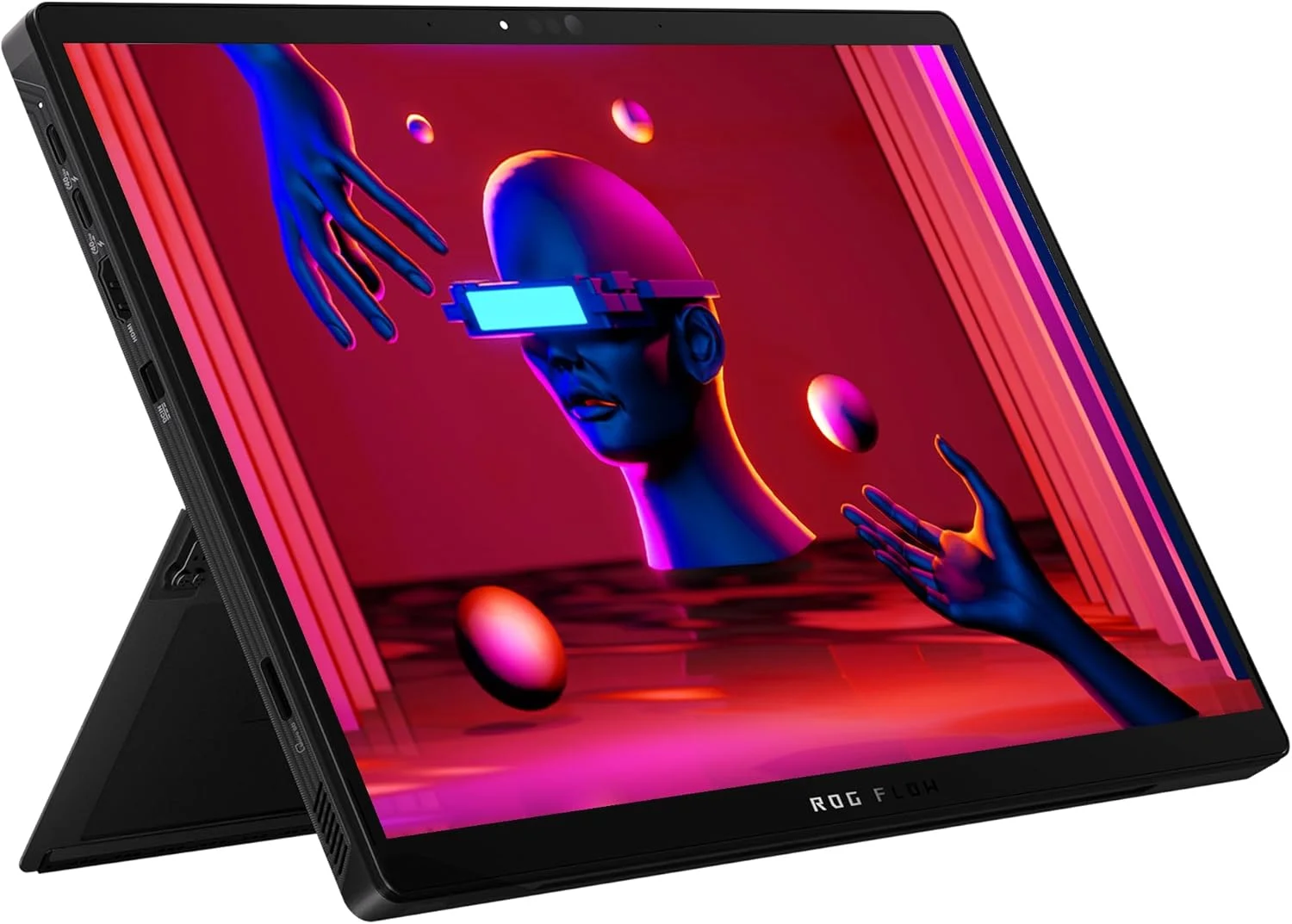 ASUS ROG Flow Z13 Gaming Laptop, AMD Ryzen AI MAX+ 395, 32 GB LPDDR5x RAM, 1 TB PCIe SSD, 13.4" 2.5K (2560x1600) 180Hz Touchscreen, AMD Radeon 8060S Graphics, 1-Zone RGB Keyboard, W11 Pro, Off Black