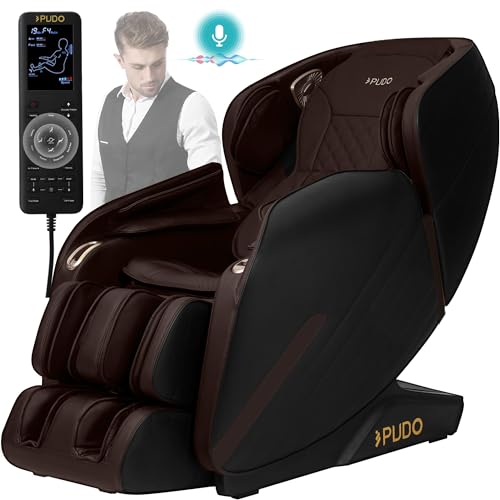 2024 4D Massage Chair Full Body | Zero Gravity Shiatsu Massage Chairs Recliner with AI Voice with Heated SL Track Bluetooth Speaker Airbag Yoga Stretch, Foot Roller Auto Legrest (Beige)