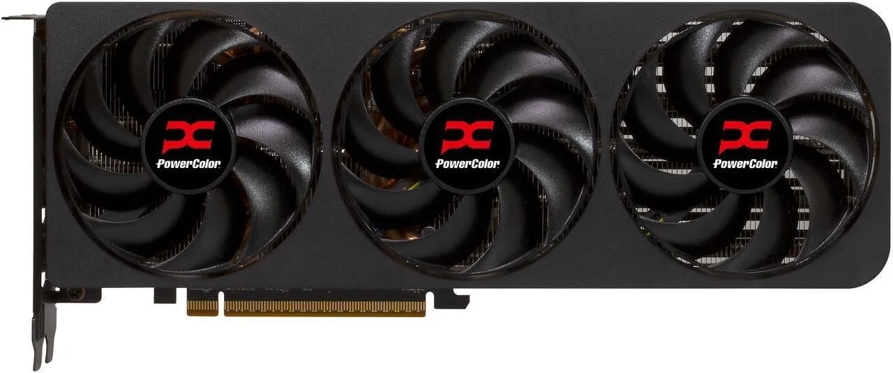 PowerColor Reaper AMD Radeon RX 9070 XT 16GB GDDR6 Triple Fan PCIe 5.0 Gaming Graphics Card