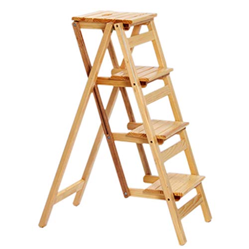 Foldable Step Stoolng and Durable Four-Step Ladder Stool Step High Stool Change Shoe Bench Bathroom Stool Fashion Stairway Chair,A/a
