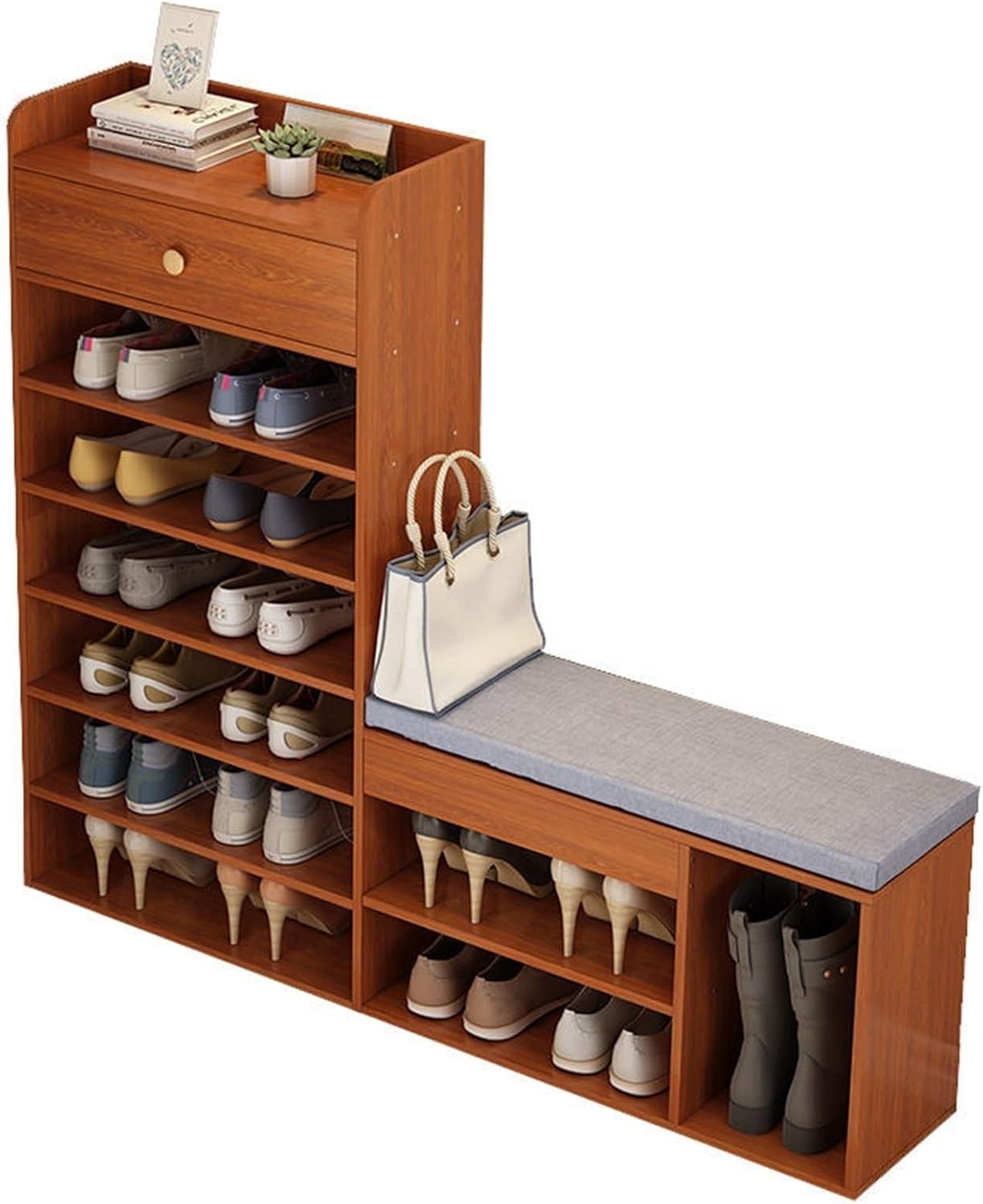 Shoe Rack Shoe Cabinet Home Entrance Large Capacity Storage Rack Upper Shoe Rack Multifunctional Shoe Rack Save Space Shoe Organizer Shoe Holder