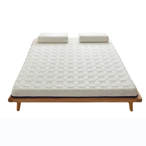 Latex Mattress Memory Foam Filled Foldable Tatami Breathable Non-Collapsing Family Single Mattress(120X200cm)
