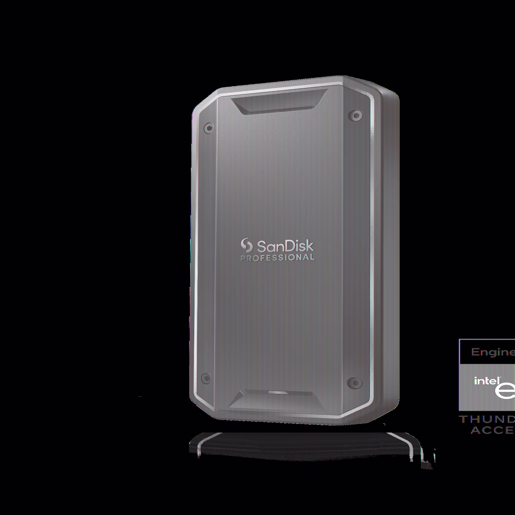 SanDisk Professional 1TB PRO-G40 SSD (exFAT), Portable External Solid State Drive - SDPS31H-001T-GBC1D