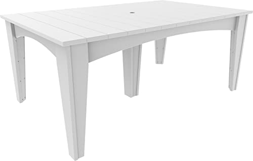 LuxCraft Poly Island Dining Table, 44