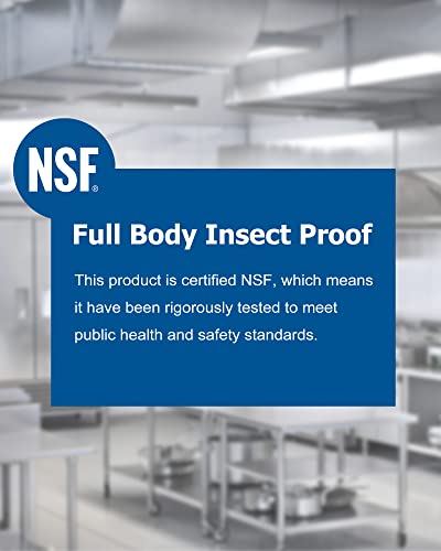 Stainless Steel Work Table,48x30 Inches NSF Certified Heavy Duty Kitchen Prep Table for Hotel,Home,Restaurant