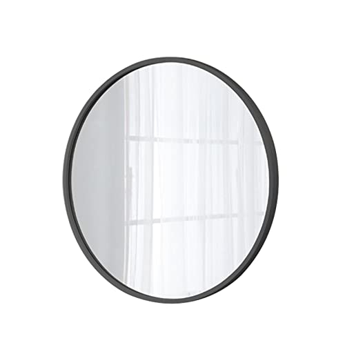 Antique Wood Frame Mirror,Minimalist Silhouette,Wall Mount Makeup Mirror,Clear Imaging,Bathroom Mirror,Foyer,Hallway,entryway,Garden,Dressing Table Wooden Mirror