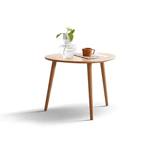 Coffeetable Wooden Small Coffee Table Simple Sofa Side Table Home Corner Table Nordic Living Room Round Table Small Side Table Coffee Tables for Living Room