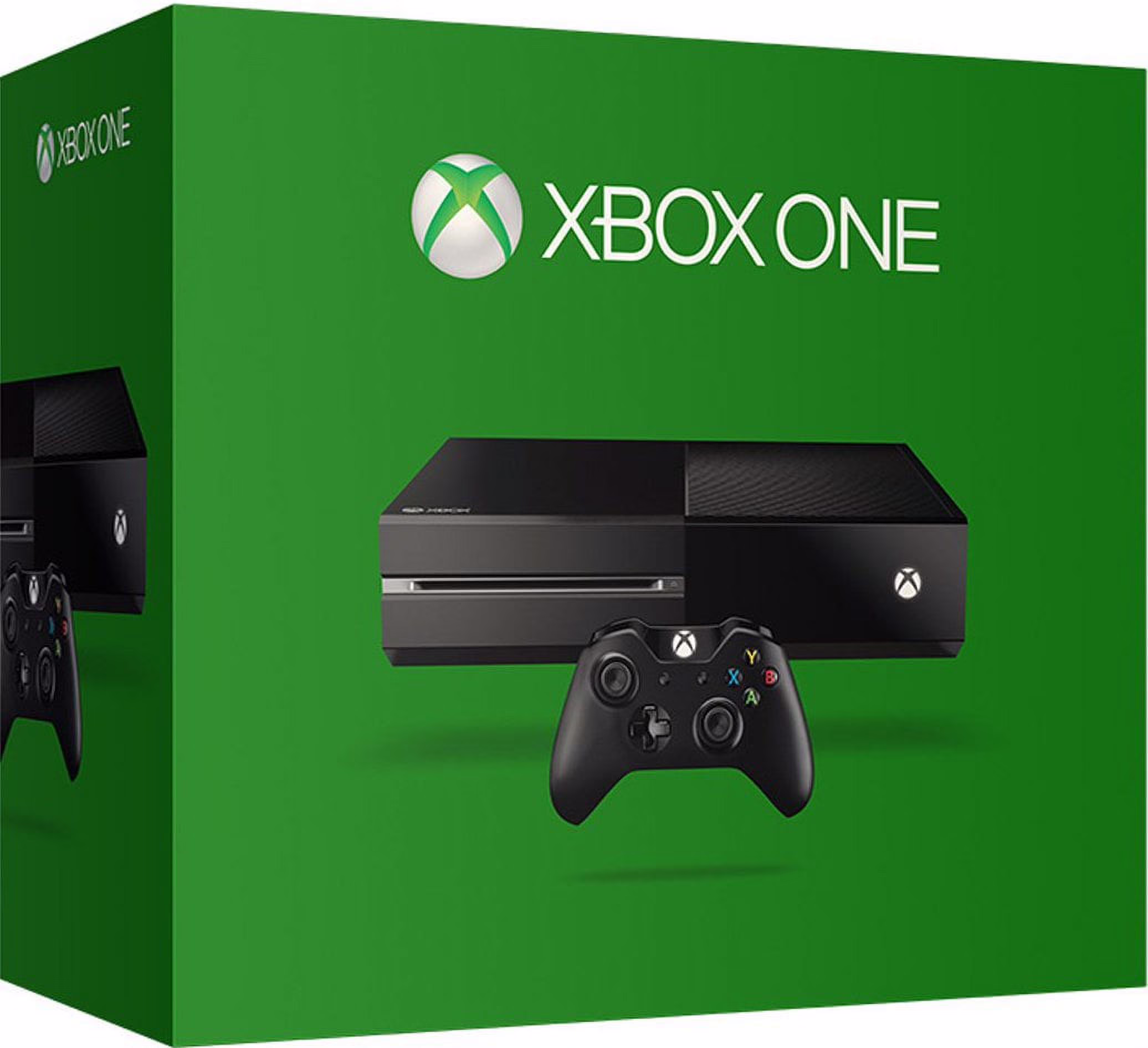 Microsoft Xbox One 500GB Console, Black, Refurbished, AMD Radeon Graphics, Ethernet Ready