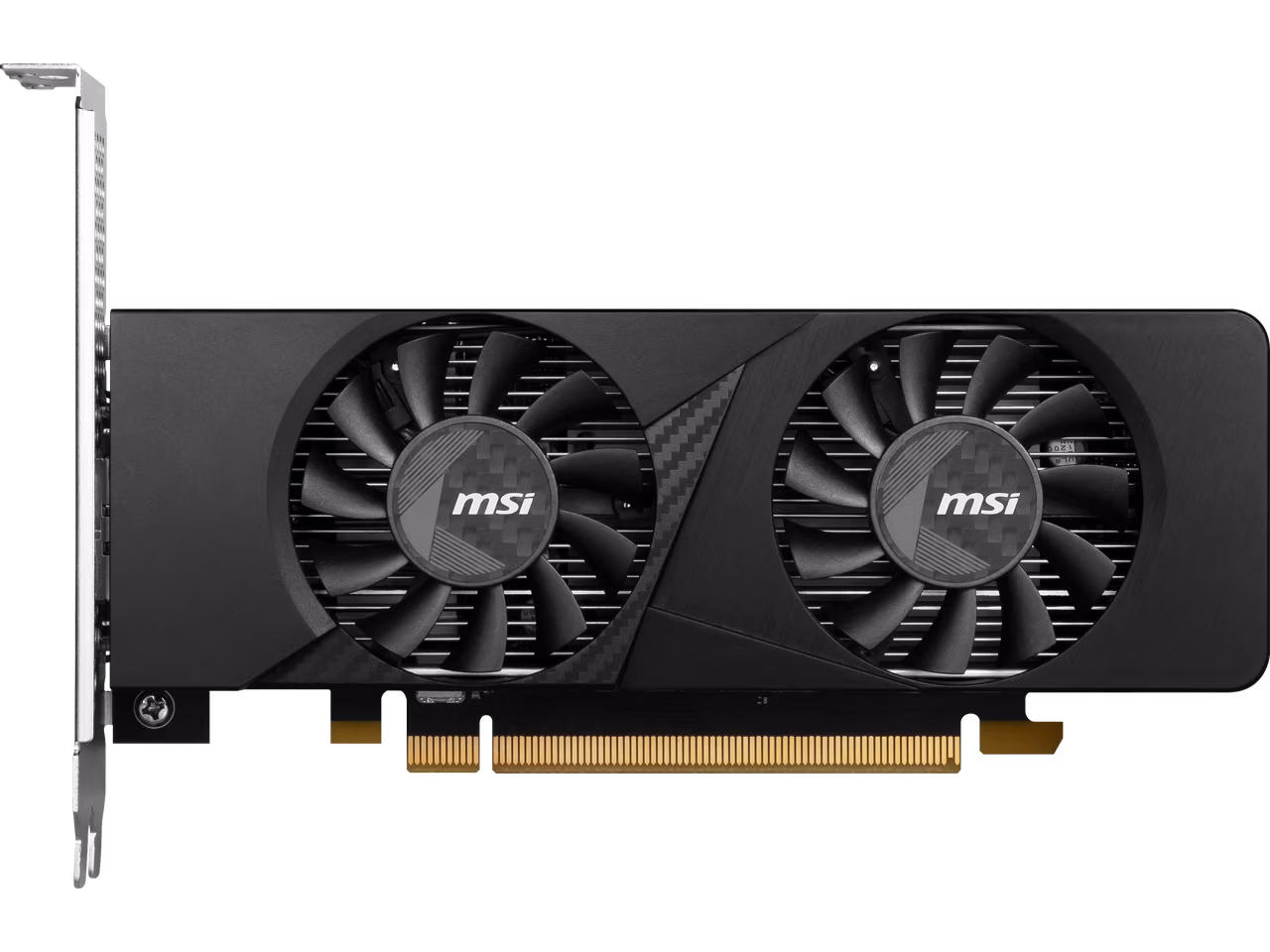 MSI NVIDIA GeForce RTX 3050 Graphics Card, 6GB GDDR6, HDMI 2.1, DisplayPort 1.4a, Low Profile