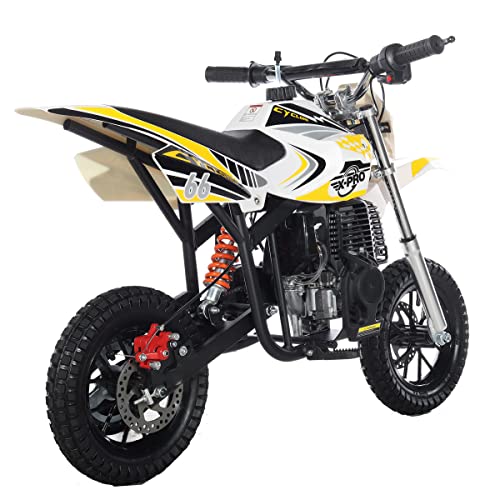 X-PRO 40cc Kids Dirt Bike Mini Pit Bike Dirt Bikes Motorcycle Gas Power Bike Off Road，Red