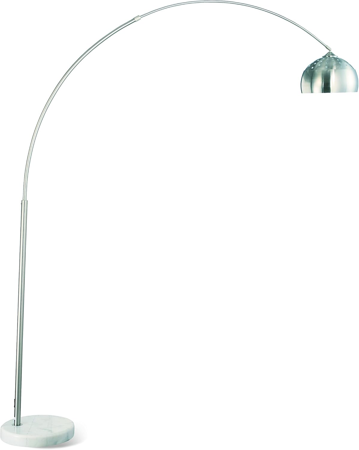 Coaster Home Furnishings Arched Floor Lamp Chrome, 