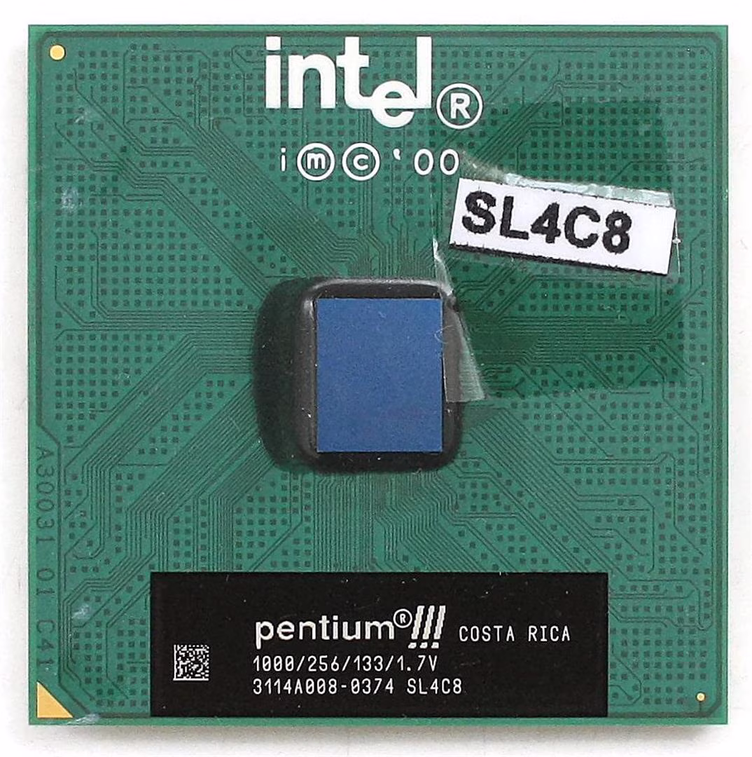 Cpu intel pentium iii 1000/256/133/1.7v, sl4c8