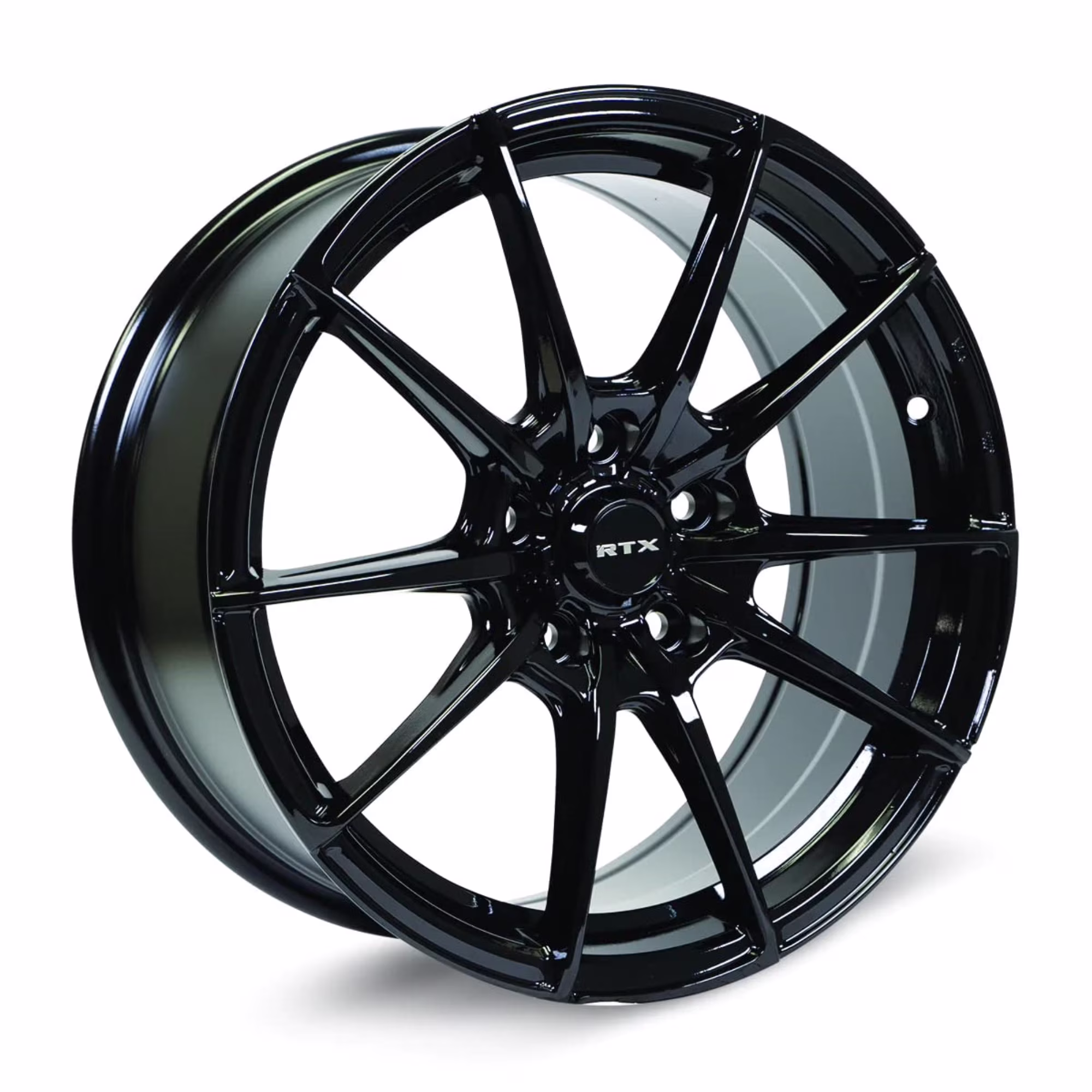 RTX SL01 17x7.5 5x114.3 ET40 CB73.1 Gloss Black Wheel