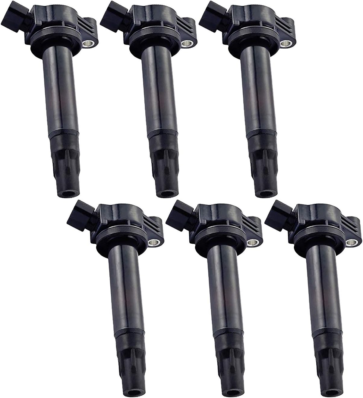 ENA Pack 6 Ignition Coil 3.3 3.3L V6 Compatible with Lexus RX330 ES330 RX400h Toyota Camry Highlander Sienna Solara 2004 2005 2006 2007 2008 2009 2010 Coils for UF506 UF430 C1452 9091919025