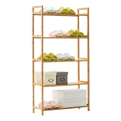 Shoe Shelf Shoe Rack, 5-Tier Multifunctional Shoe Rack Storage Shelf, Durable Free Standing Shoe Storage Organizer for Entryway Hallway Closet Shoe Rack(35cm)