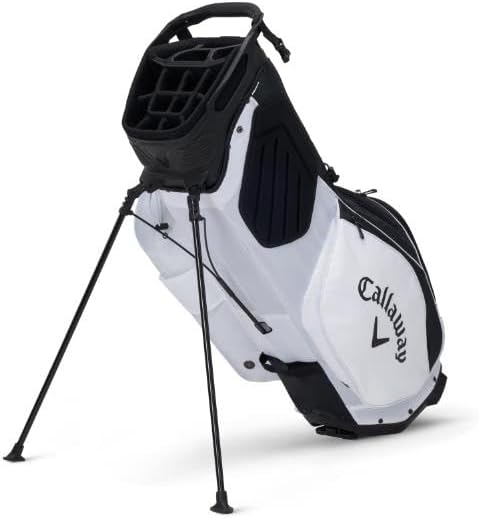 Callaway Golf 2022 Fairway 14 Stand Bag, Black/White Color