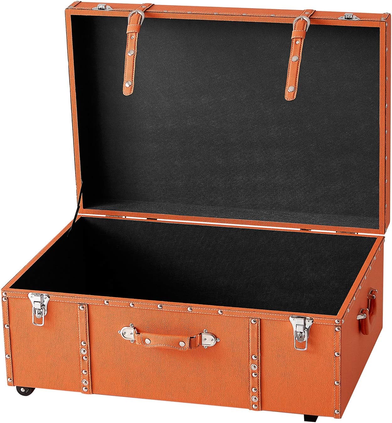DormCo Texture Brand Trunk - Orange - Large