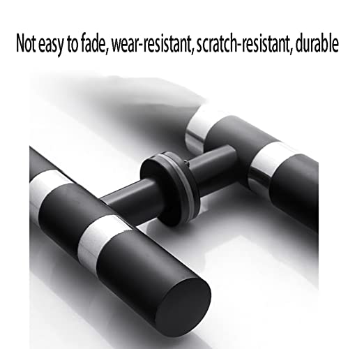 Door Handle Sets Door Pull Handle Sliding Barn Door Handle Stainless Steel Modern Door Handle,Modern Shower Door Handle,Shower Glass Sliding Barn Door Interior Exterior Modern Door Handle,Bl